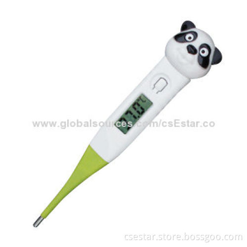 Cartoon Head Baby Digital Thermometer, Memory for Last Measurement